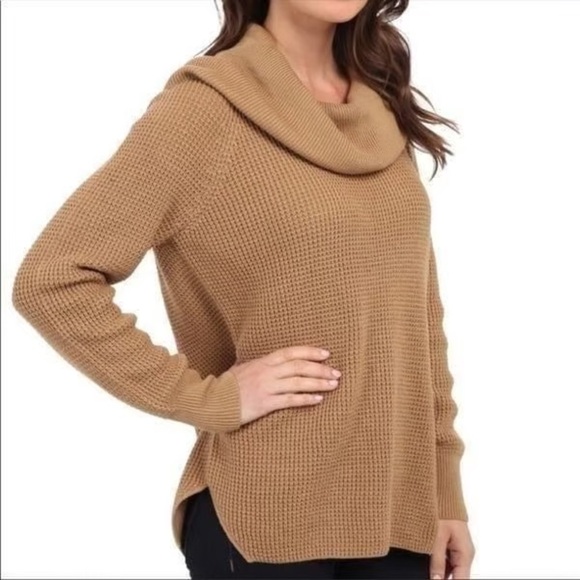Michael Kors Camel Cowl Neck Sweater - Picture 8 of 8
